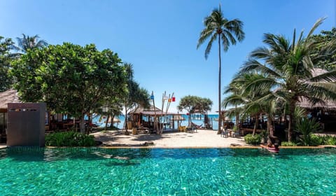 Pool view, Sea view, Swimming pool