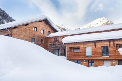 Property building, Winter, Skiing