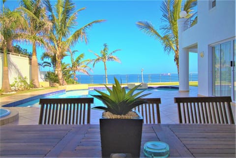 View (from property/room), Balcony/Terrace, Pool view, Sea view, Swimming pool