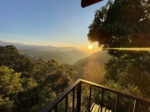 Day, Balcony/Terrace, Mountain view, Sunrise