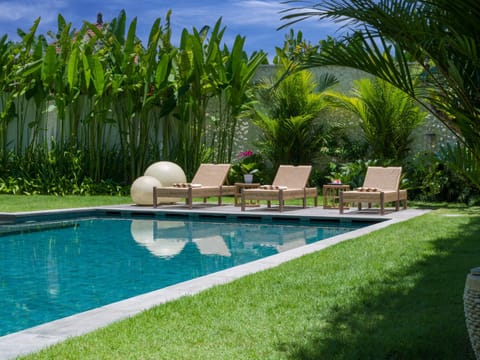 Garden, Garden view, Pool view, Swimming pool, sunbed