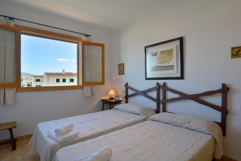 Bedroom, Sea view