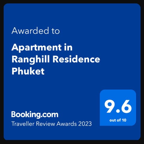 Apartment in Ranghill Residence Phuket Condo in Wichit
