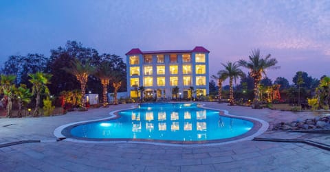 Property building, Pool view, Swimming pool, Sunrise, Sunset