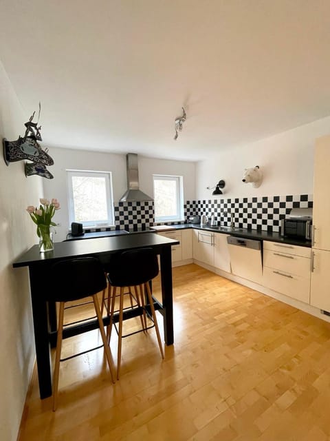 Kitchen or kitchenette, Decorative detail, Dining area, dishwasher, oven, stove, toaster