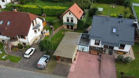 Property building, Bird's eye view, Street view, Location, Parking