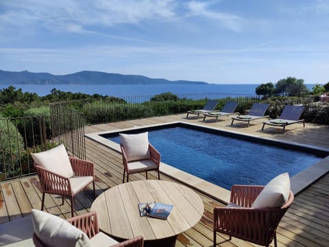 Pool view, Sea view, Swimming pool