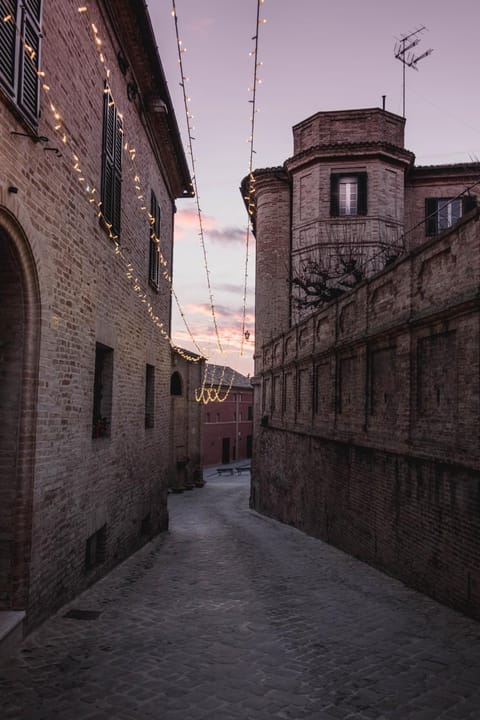 Nearby landmark, Winter, On site, Sunset