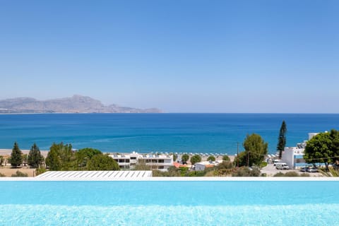 Pool view, Sea view, Swimming pool