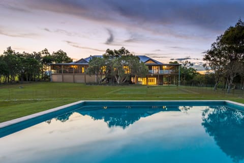 Property building, Swimming pool, Swimming pool, Sunrise, Sunset