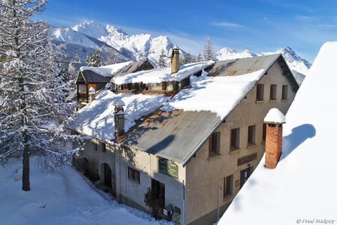 Property building, Bird's eye view, Winter