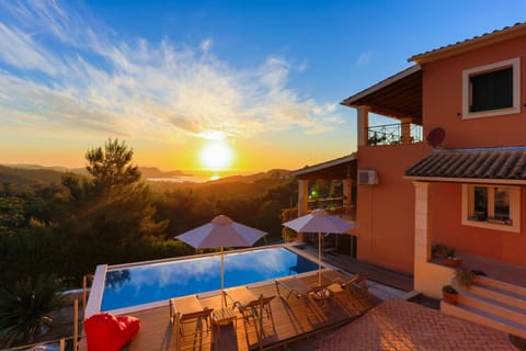 Property building, Other, Swimming pool, Sunset