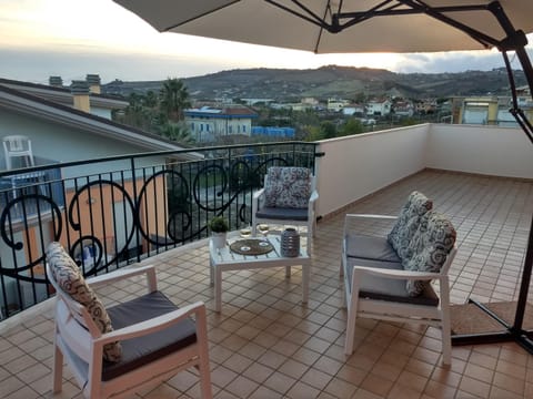 Seafront and Mountain View Penthouse Condo in Martinsicuro