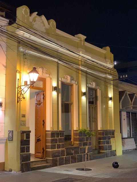 Property building, Facade/entrance, Night