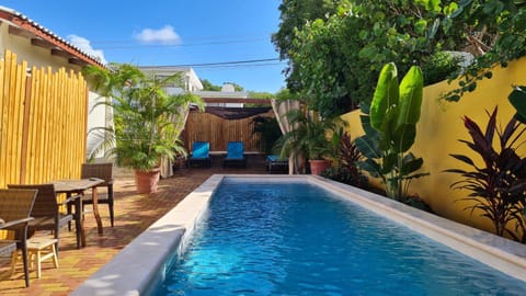 Property building, Pool view, Swimming pool