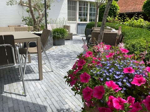 Patio, Spring, Day, Garden, Garden view