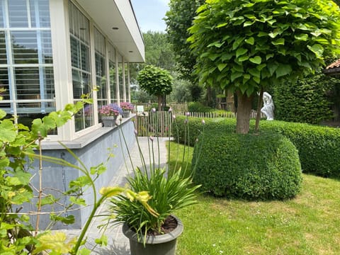 Property building, Spring, Day, Garden, Garden view