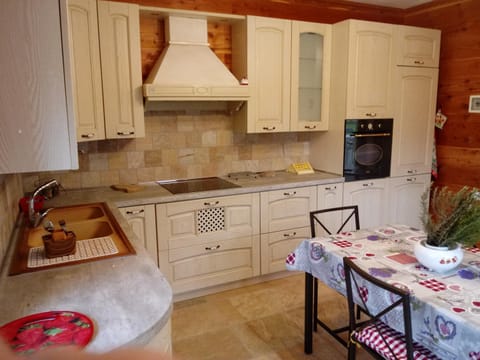 Kitchen or kitchenette, Dining area