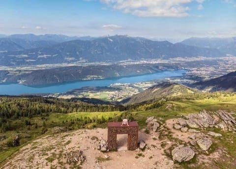 Natural landscape, Bird's eye view, Hiking