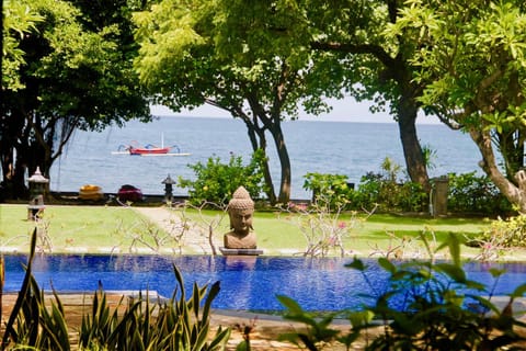 Day, Garden, Garden view, Pool view, Sea view, Swimming pool