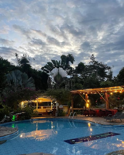 Pool view, Swimming pool