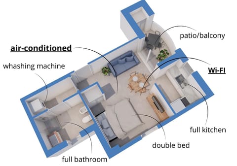 Shower, Bed, Bathroom, Kitchen or kitchenette, Floor plan, Bedroom, Swimming pool, locker, kitchen