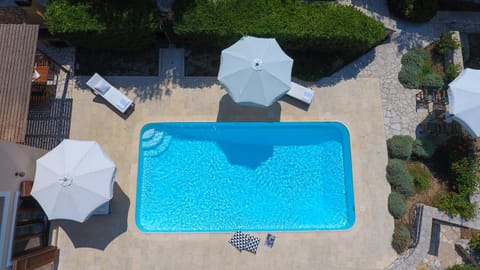 Bird's eye view, Pool view