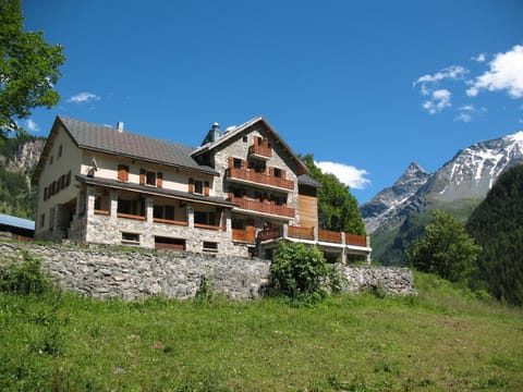 Property building, Summer, Garden