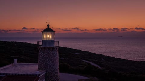 Nearby landmark, Sunset