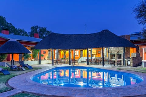 Property building, Night, Other, Swimming pool