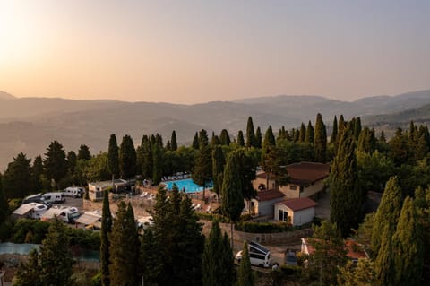 Bird's eye view, Swimming pool