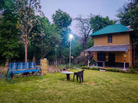 Property building, Garden view