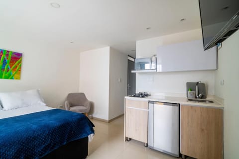 Confortable apartaestudio, completamente dotado y bien ubicado Appartement in Manizales