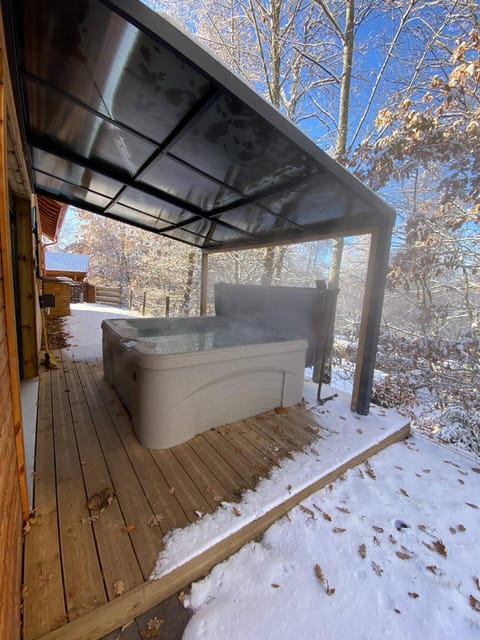 Day, Natural landscape, Winter, Hot Tub