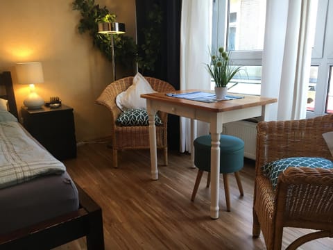 Living room, Dining area, Bedroom