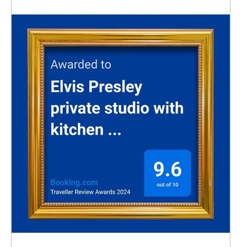 Elvis Presley private studio with kitchen and airconditioning Übernachtung mit Frühstück in Goes