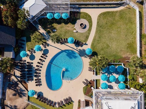 Bird's eye view, Garden view, Swimming pool, Swimming pool, sunbed