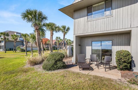 Property building, Day, Seating area, Garden view