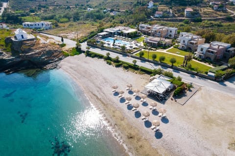 Property building, Garden, Beach, Pool view, Sea view