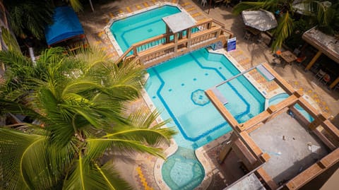 Bird's eye view, Swimming pool