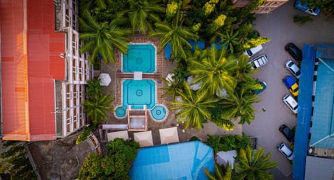 Bird's eye view, Swimming pool