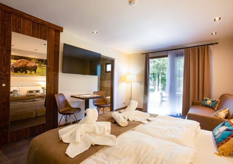Residence Safari Resort - Bison Lodge Hotel in South Bohemian Region