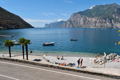 Natural landscape, Beach, Lake view