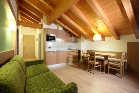 Kitchen or kitchenette, Living room, Seating area, Dining area, minibar, pet friendly, stove