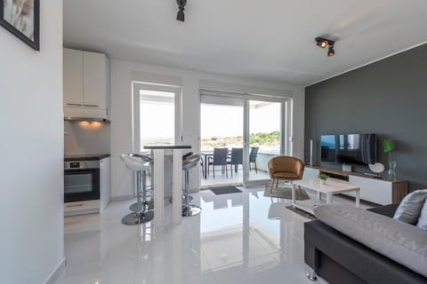 Adris 2 luxury modern apartment with a pool Apartment in Novalja