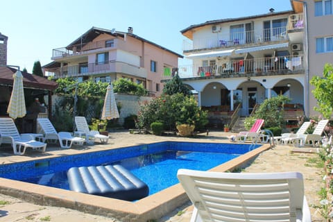 Property building, Pool view, Swimming pool