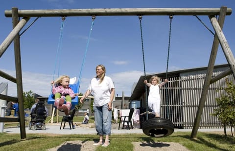 Day, Children play ground, children, young children, Family