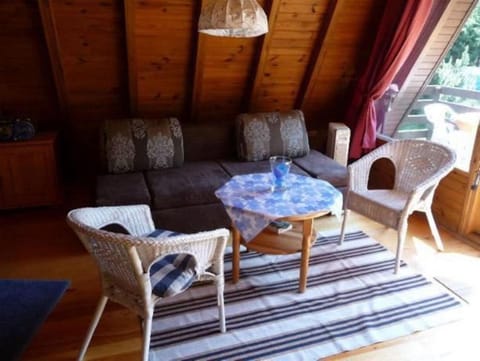 Ferienhaus Finnhütte House in Trassenheide