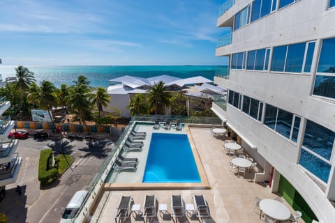 Pool view, Sea view, Swimming pool