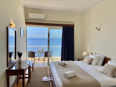 View (from property/room), Bedroom, Sea view